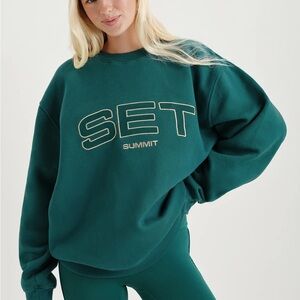 STAPLE SET SUMMIT CREW in peak L/XL